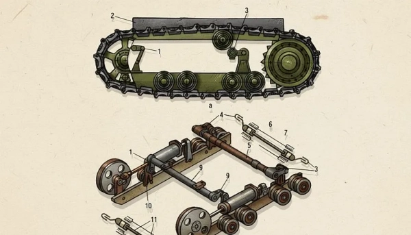 Ходовая гусеничного трактора: из чего состоит и как обслуживать