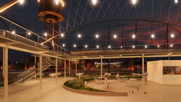 Башня шухова в выксе открыта: первый в новейшей истории процесс ее реставрации и перемещения завершен Башня шухова в выксе открыта: первый в новейшей истории процесс ее реставрации и перемещения завершен