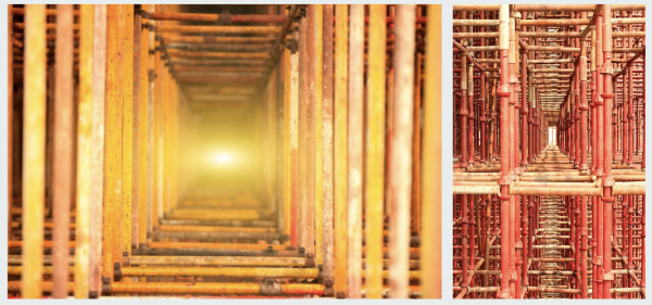 Чем строительные леса отличаются от вышек-тур