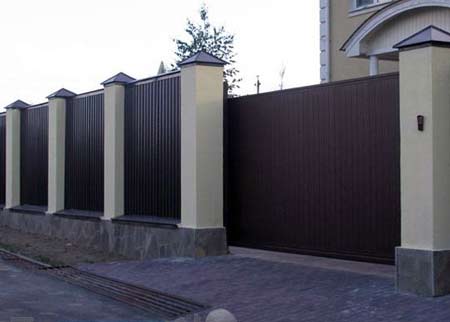 Заборы для частного дома Заборы для частного дома