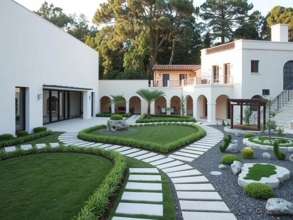 Идеи ландшафтного дизайна для вашего дома: выбираем стиль 1