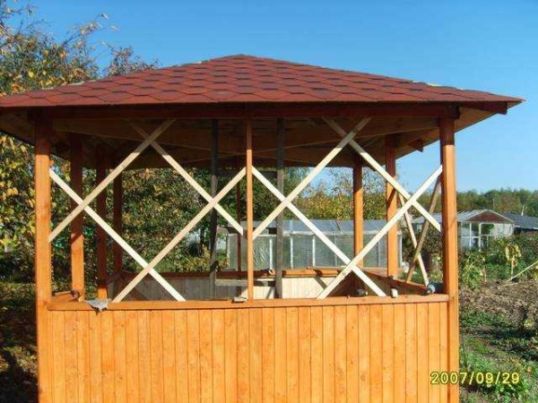 Как сделать беседку из дерева: инструкция с фото Как сделать беседку из дерева: инструкция с фото