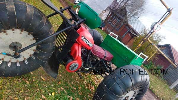 Самодельный вездеход каракат своими руками: как я построил трицикл для леса и рыбалки Самодельный вездеход каракат своими руками: как я построил трицикл для леса и рыбалки