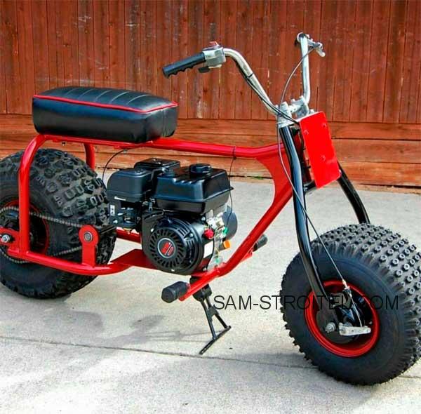 Как я сделал мини мопед своими руками