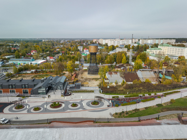 Башня шухова в выксе открыта: первый в новейшей истории процесс ее реставрации и перемещения завершен Башня шухова в выксе открыта: первый в новейшей истории процесс ее реставрации и перемещения завершен