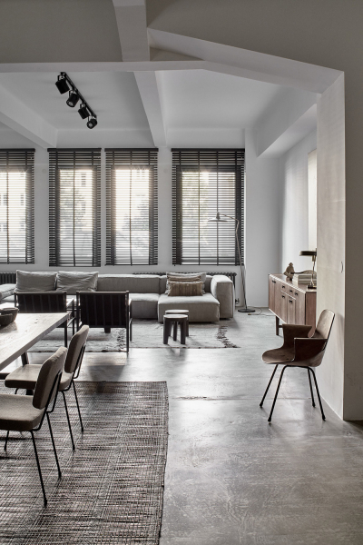 Брутальный современный интерьер в вене Брутальный современный интерьер в вене