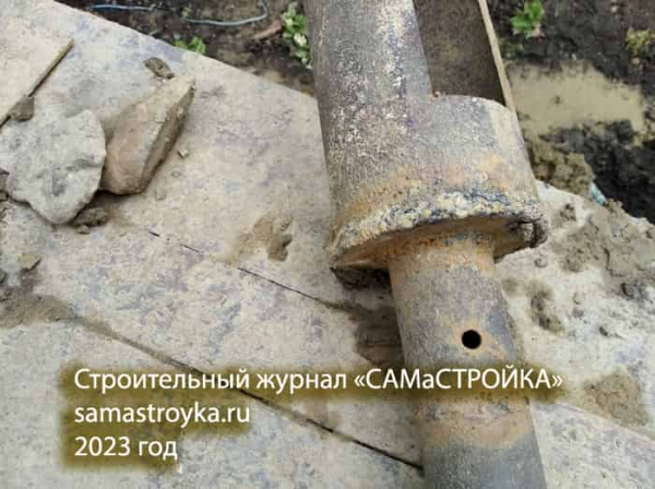 Бур для скважины своими руками