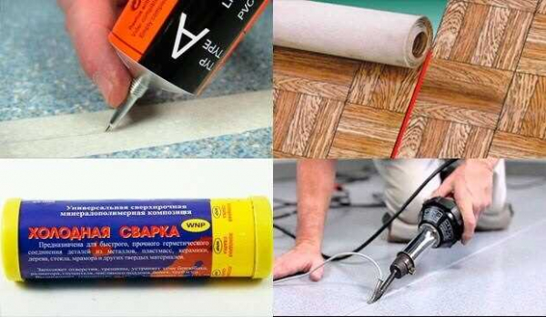 Монтаж линолеума на клей: правила клеения на разные типы оснований Монтаж линолеума на клей: правила клеения на разные типы оснований