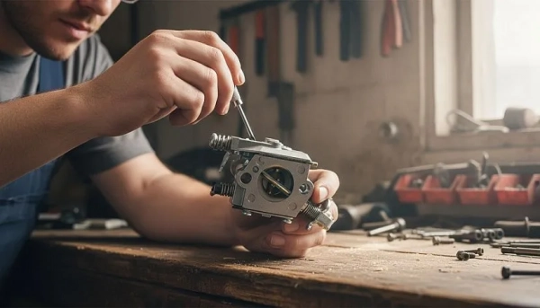 Карбюратор бензопилы партнер 351 от устройства до регулировки Карбюратор бензопилы партнер 351 от устройства до регулировки