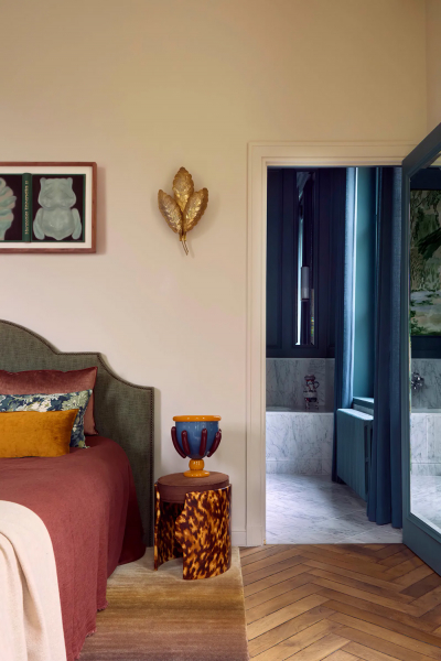 Эклектичный интерьер старинного особняка в нормандии