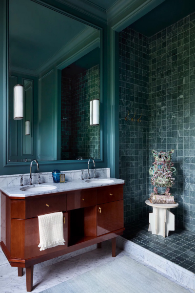 Эклектичный интерьер старинного особняка в нормандии