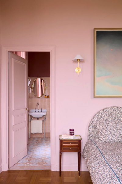 Эклектичный интерьер старинного особняка в нормандии