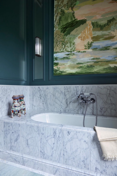 Эклектичный интерьер старинного особняка в нормандии