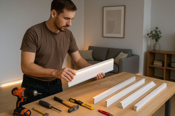 Как установить плинтусы с led-подсветкой: от выбора профиля до сценариев оформления без лишних трудностей Как установить плинтусы с led-подсветкой: от выбора профиля до сценариев оформления без лишних трудностей