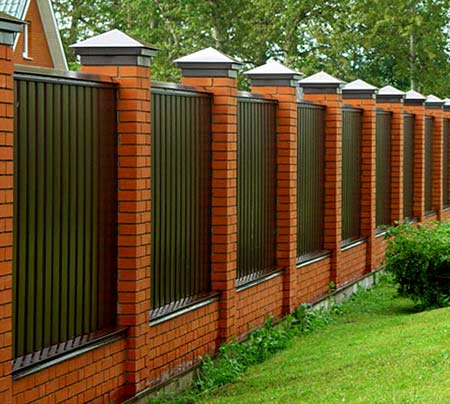 Заборы для частного дома Заборы для частного дома