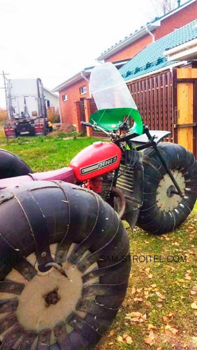 Самодельный вездеход каракат своими руками: как я построил трицикл для леса и рыбалки Самодельный вездеход каракат своими руками: как я построил трицикл для леса и рыбалки