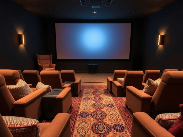 Домашний кинотеатр: идеи оформления и создания уютного зала 1