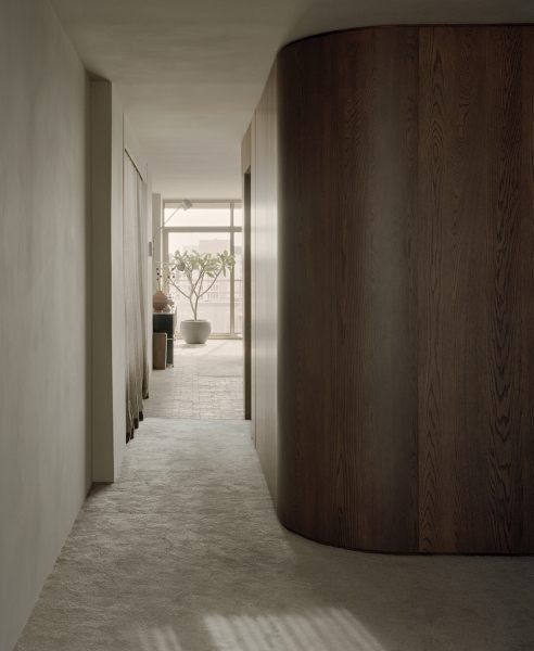 Мягкость и нежность минималистичного интерьера в мельбурне Мягкость и нежность минималистичного интерьера в мельбурне