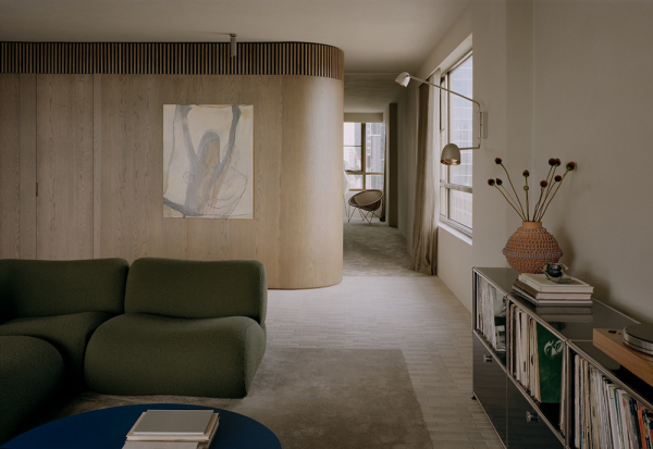 Мягкость и нежность минималистичного интерьера в мельбурне Мягкость и нежность минималистичного интерьера в мельбурне