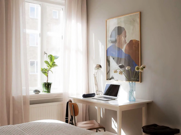 Свежий и воздушный интерьер небольшой квартиры в швеции (58 кв. М) Свежий и воздушный интерьер небольшой квартиры в швеции (58 кв. М)