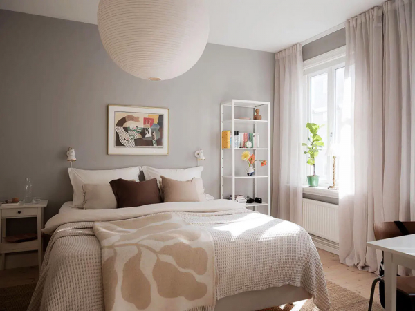 Свежий и воздушный интерьер небольшой квартиры в швеции (58 кв. М) Свежий и воздушный интерьер небольшой квартиры в швеции (58 кв. М)