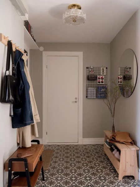 Свежий и воздушный интерьер небольшой квартиры в швеции (58 кв. М) Свежий и воздушный интерьер небольшой квартиры в швеции (58 кв. М)