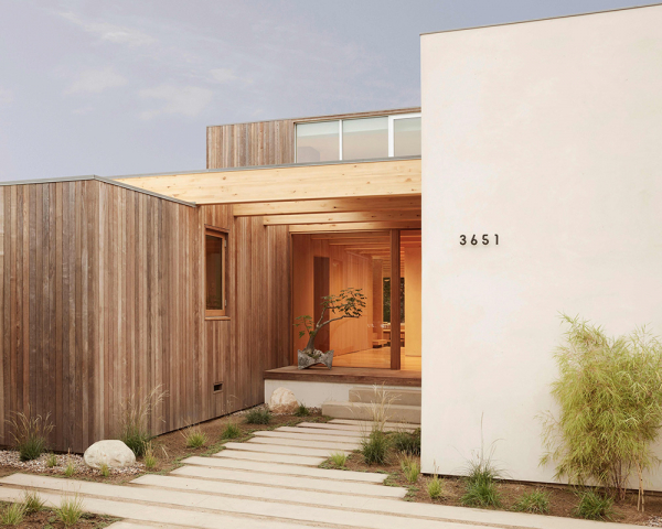 Тёплый минимализм, в котором нет грани между внешним и внутренним: дом в калифорнии Тёплый минимализм, в котором нет грани между внешним и внутренним: дом в калифорнии