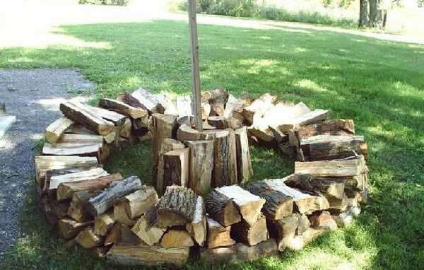 Делаем дровники и поленницы своими руками Делаем дровники и поленницы своими руками