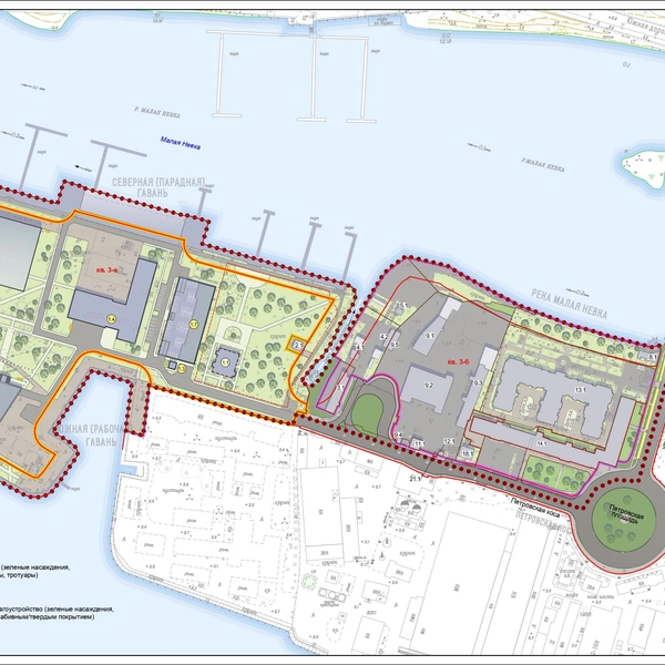 Без жилья и апартов, но с кафе и саунами. Яхт-клуб на петровской косе обретает очертания