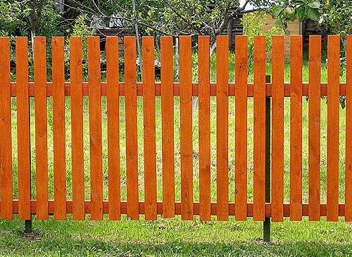 Простые заборы и ограждения 1
