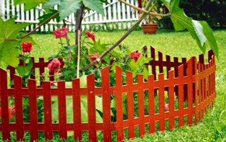 Пластиковые декоративные заборчики Пластиковые декоративные заборчики