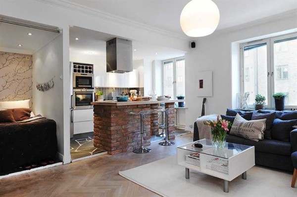 Квартира-студия: дизайн интерьера Квартира-студия: дизайн интерьера