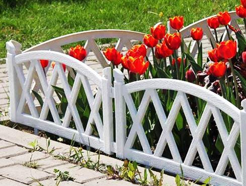 Пластиковые декоративные заборчики Пластиковые декоративные заборчики