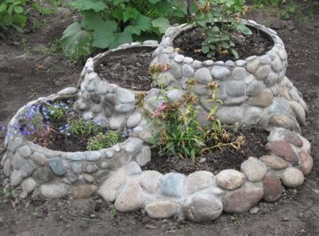 Установка маленького забора на участке Установка маленького забора на участке