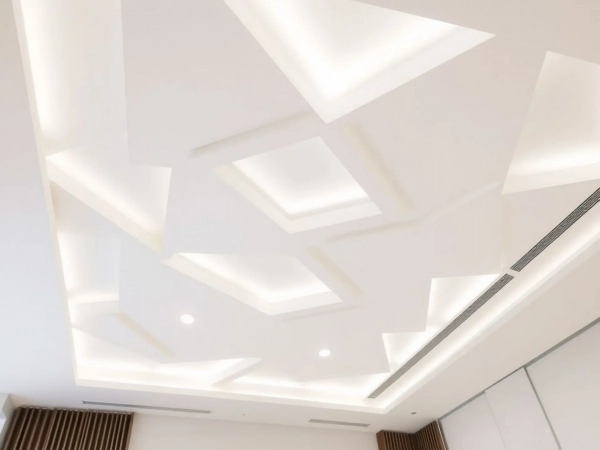 Подвесные потолки из гипсокартона: идеи и практические советы 1