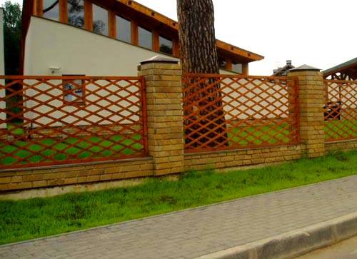Различные решетки для забора Различные решетки для забора