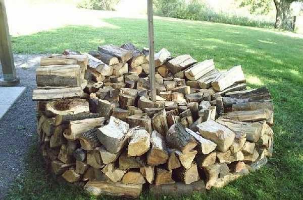 Делаем дровники и поленницы своими руками Делаем дровники и поленницы своими руками