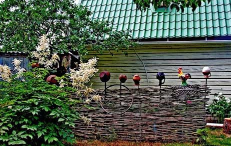 Садовые заборы и изгороди Садовые заборы и изгороди