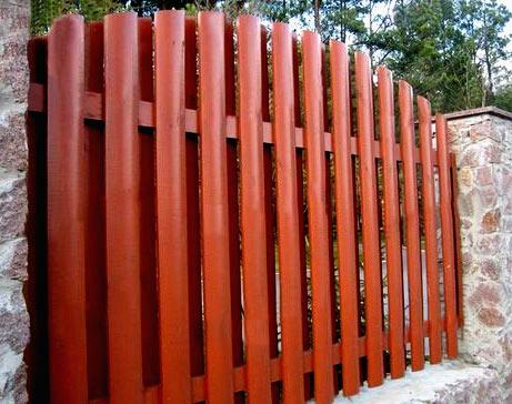 Забор «шахматка» Забор «шахматка»