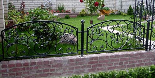 Декоративные садовые и дачные заборы 1