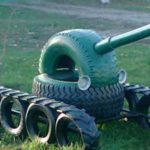 Поделки из покрышек: клумбы, цветники, фигуры, садовая мебель Поделки из покрышек: клумбы, цветники, фигуры, садовая мебель