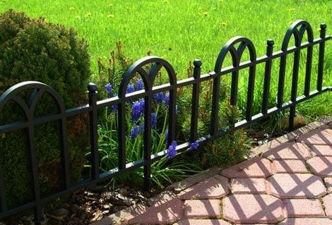 Декоративные заборчики для сада