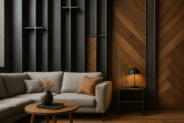 Почему стоит выбрать металлические профили для декора: советы по сочетанию с деревом и стильным оформлением стен Почему стоит выбрать металлические профили для декора: советы по сочетанию с деревом и стильным оформлением стен