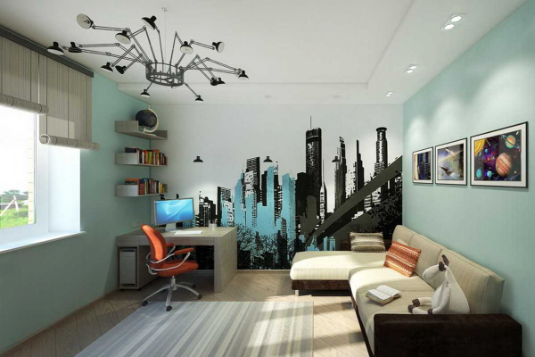 Люстры в детскую комнату для мальчика – как создать неповторимую атмосферу и уютное освещение 1