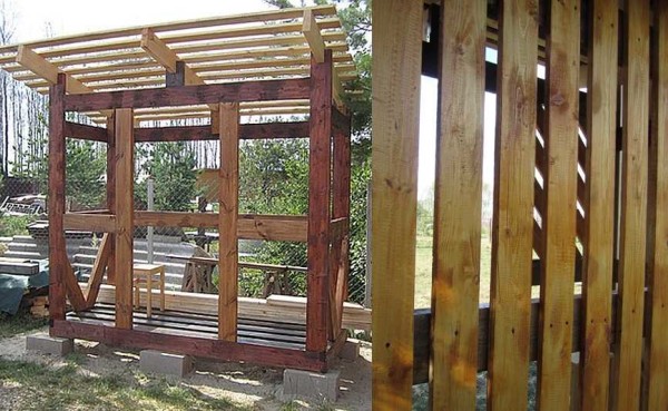 Делаем дровники и поленницы своими руками Делаем дровники и поленницы своими руками