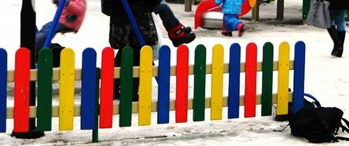 Пластиковые декоративные заборчики Пластиковые декоративные заборчики