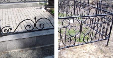 Установка маленького забора на участке Установка маленького забора на участке