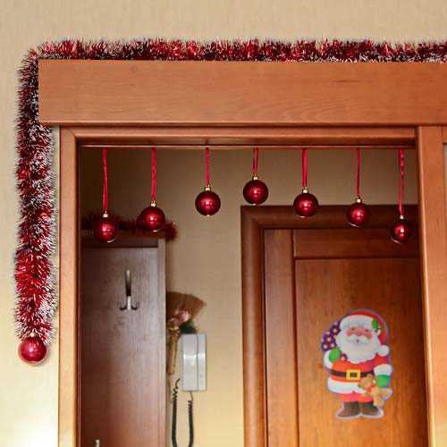 Необычные идеи украшений дома мишурой, которые добавят сверкающей атмосферы и волшебства 1