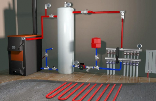 Гидрострелка — принцип работы, назначение и расчеты Гидрострелка — принцип работы, назначение и расчеты