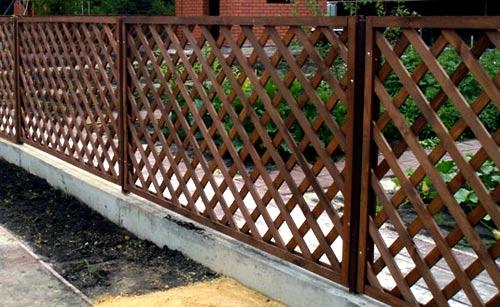 Различные решетки для забора Различные решетки для забора